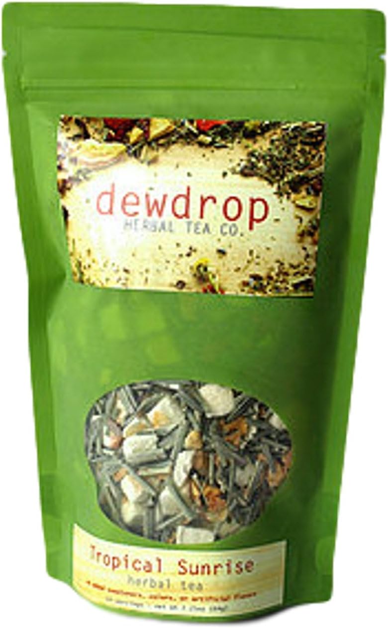 Dewdrop Loose Leaf Herbal Tea 5.4 oz - Live & Let Chai, Sweet and Spicy Tea