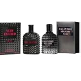 Men's Cologne Valentine Milano&Very Excited Eau de Parfum Gift Set - 3.4 Fl Oz Each | Citrus Spicy & Woody Ambergris Fragrance | Luxury Perfume for Day & Night