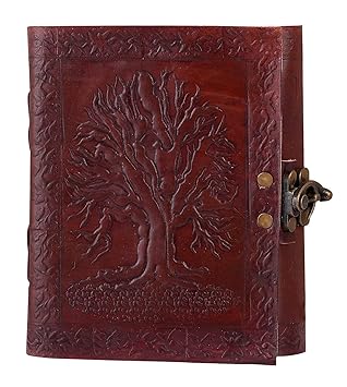 Jagannathan Handicrafts Diary with Smooth Khadi Product Red Colour Handcrafted Accounting Diary II Kids Personal Use Diary