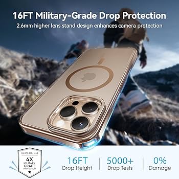 Amazon.com: CASEKOO for iPhone 16 Pro Case with MagSafe