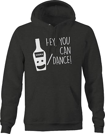Amazon.com: TOP Style Trust me You can Dance Vodka - Sudadera con capucha  para hombre, color gris oscuro : Ropa, Zapatos y Joyería