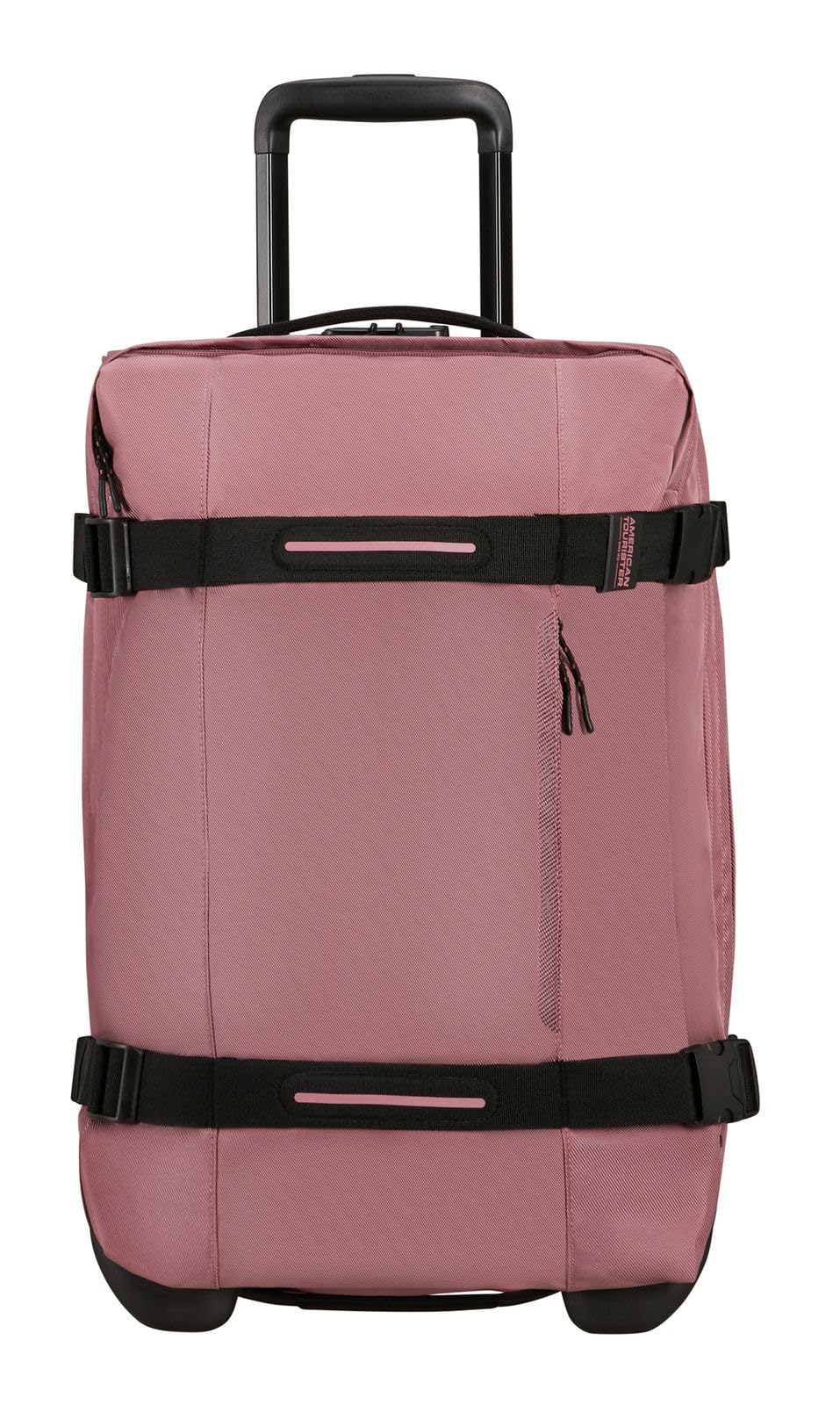 American Tourister Urban Track - Borsa da viaggio con 2 rotelle, 55 cm, 55 L, Rosa (Lilas Pink)
