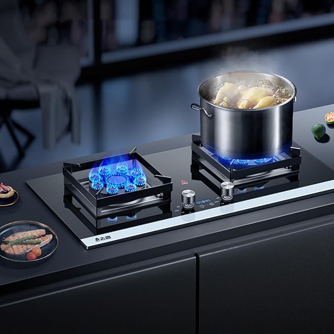 Estufa de Gas con 2 Puestos, Temporizador 180 Minutos, Protección de Apagado miniatura 9