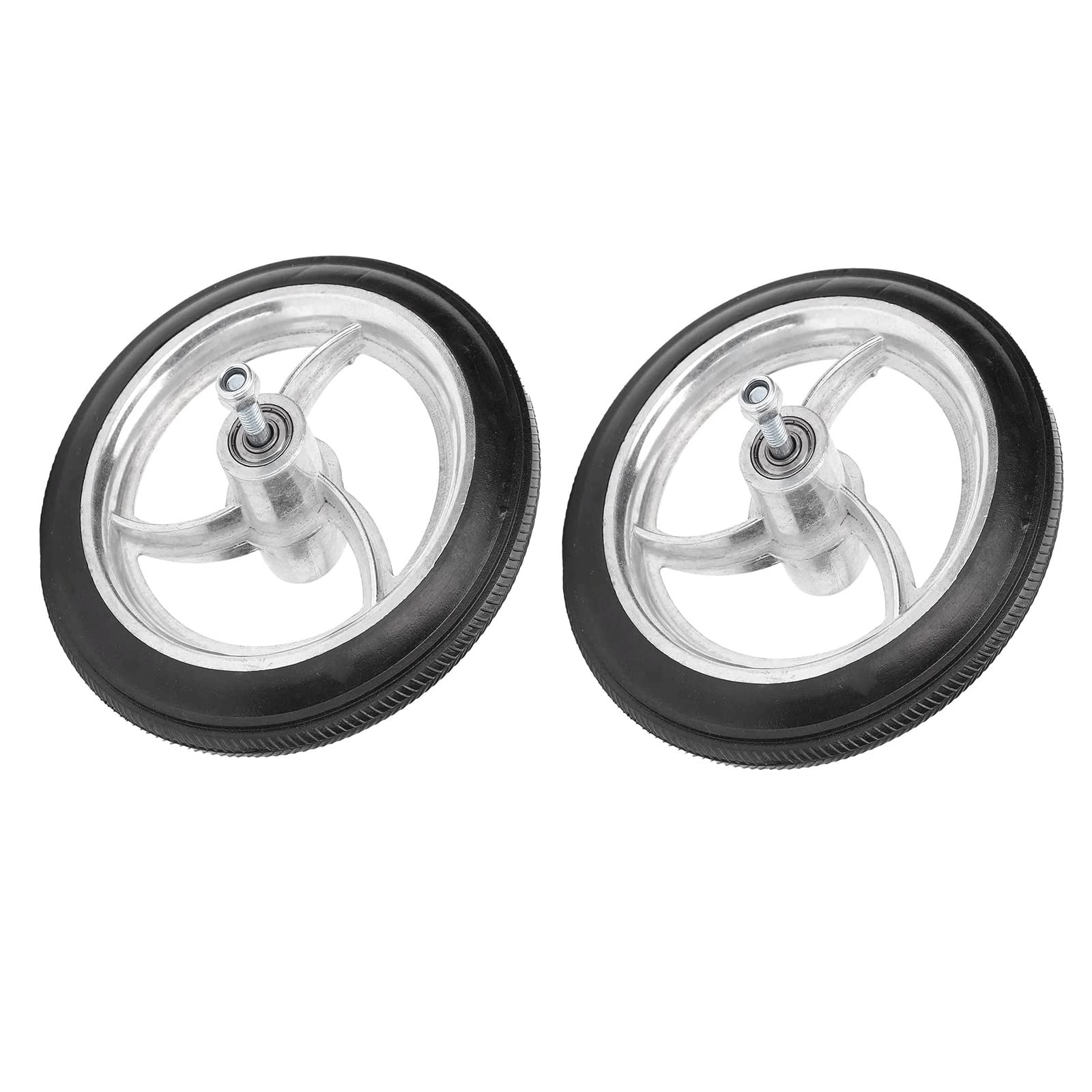 Ruedas Delanteras Para Silla De Ruedas De Repuesto, Piezas De Repuesto Para Ruedas Delanteras De Silla De Ruedas De 7 Pulgadas, Ruedas Sólidas De Repuesto Para Silla De Ruedas, Andadores, 2 Piezas