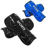 AIMISICAR Toddler Kids Youth Soccer Shin Guards and Socks for Boys & Girls (Age 3-5,6-8,8-12,10-14) | Lightweight Breathable Shin Pads & Soccer Socks Combo for Football Games & Training