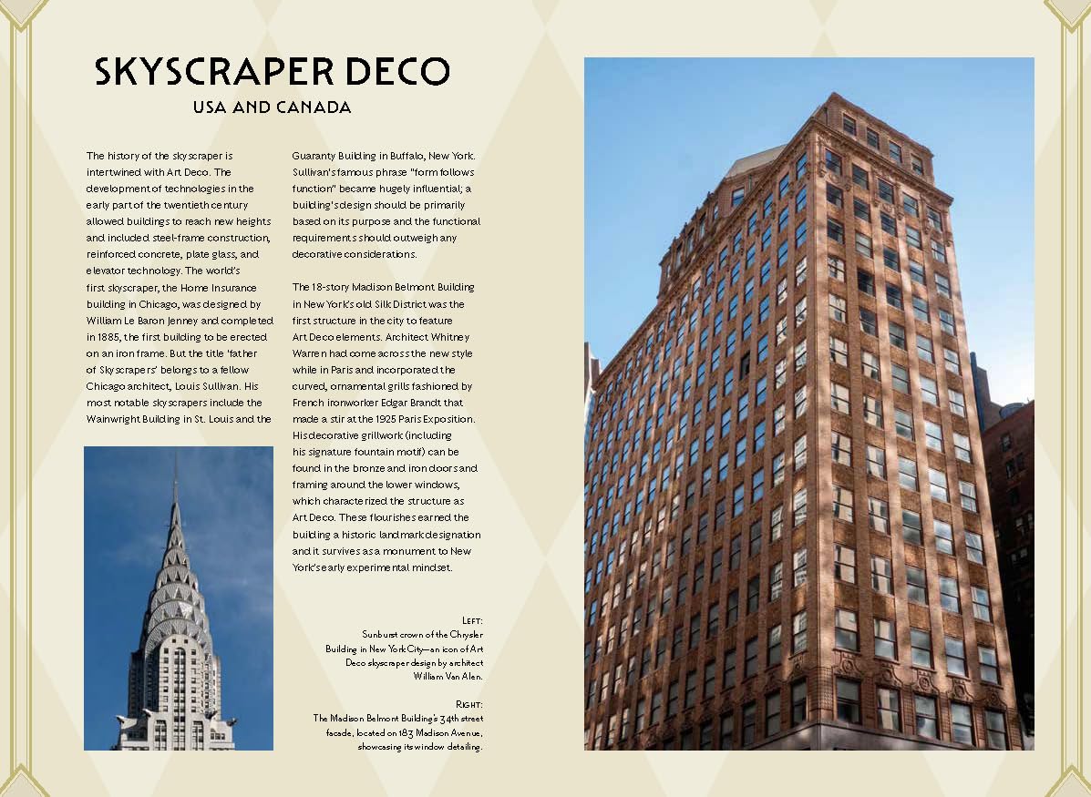Design : Art Deco /anglais: Design Inspiration from Paris to New York