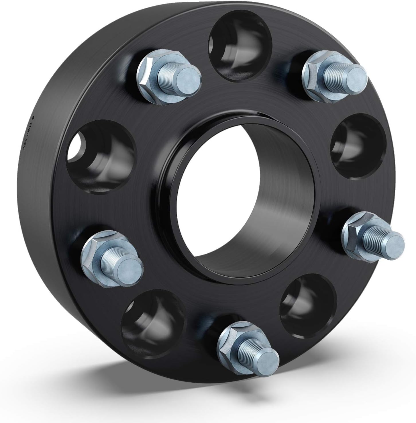 RockTrix 2pcs 2 inch Hubcentric 5x4.5 Wheel Spacers (71.5mm bore, 1/2x20 Studs) Compatible with Jeep Cherokee XJ Grand Cherokee ZJ Wrangler YJ TJ Liberty KJ KK (50mm 5x114.3) Black