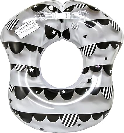 Amazon Co Jp Monotone ボディフロート 赤ちゃん用 お風呂 浮き輪 モノトーン スイマーバンド付き Half Moon おもちゃ