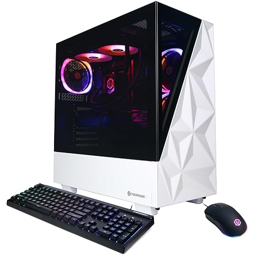 CyberPowerPC Gamer Supreme Gaming PC, AMD Ryzen 7 9800X3D 4.7GHz, GeForce RTX 4070 Super 12GB, 32GB DDR5, 2TB PCIe Gen4 SSD, WiFi Ready & Windows 11 Home (SLC8470A2)