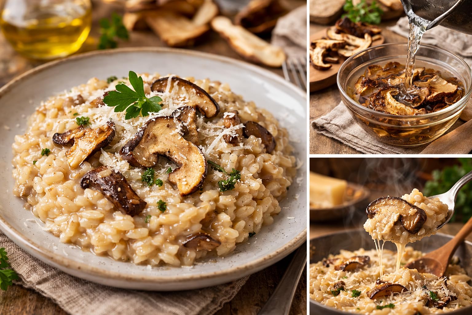 Funghi Porcini Secchi 250 g Amico Bosco – Boletus Edulis Selezionati – Funghi Essiccati Naturali Ideali per Risotto, Pasta, Sughi e Ricette Gourmet - Qualità Speciali