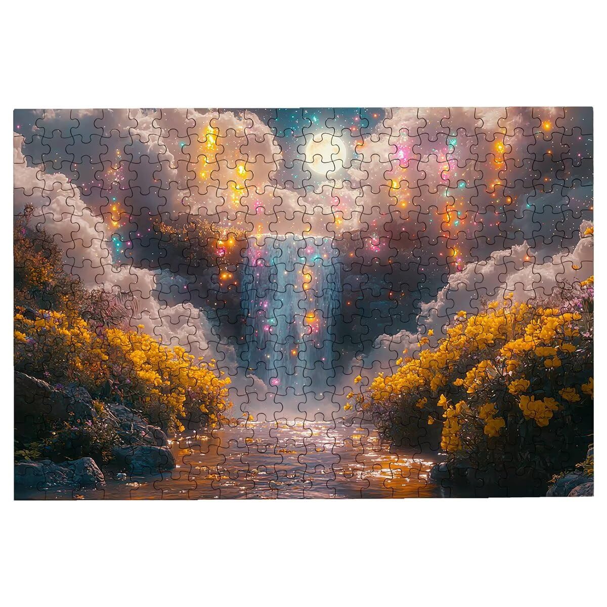 5000 sztuk puzzli dla dorosłych, puzzle marzeń dla dorosłych, 5000 sztuk, jesienna łamigłówka, wymagająca gra dla całej rodziny, klasyczne drewniane układanki, odpowiednie do dekoracji wnętrz