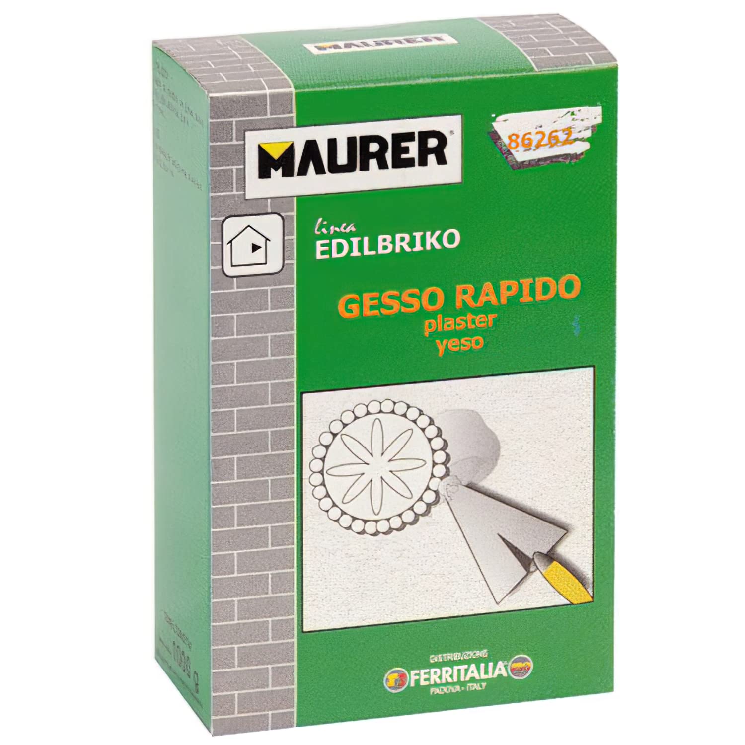 Plâtre Maurer efficace contre les fissures pour lisser parfaitement vos murs