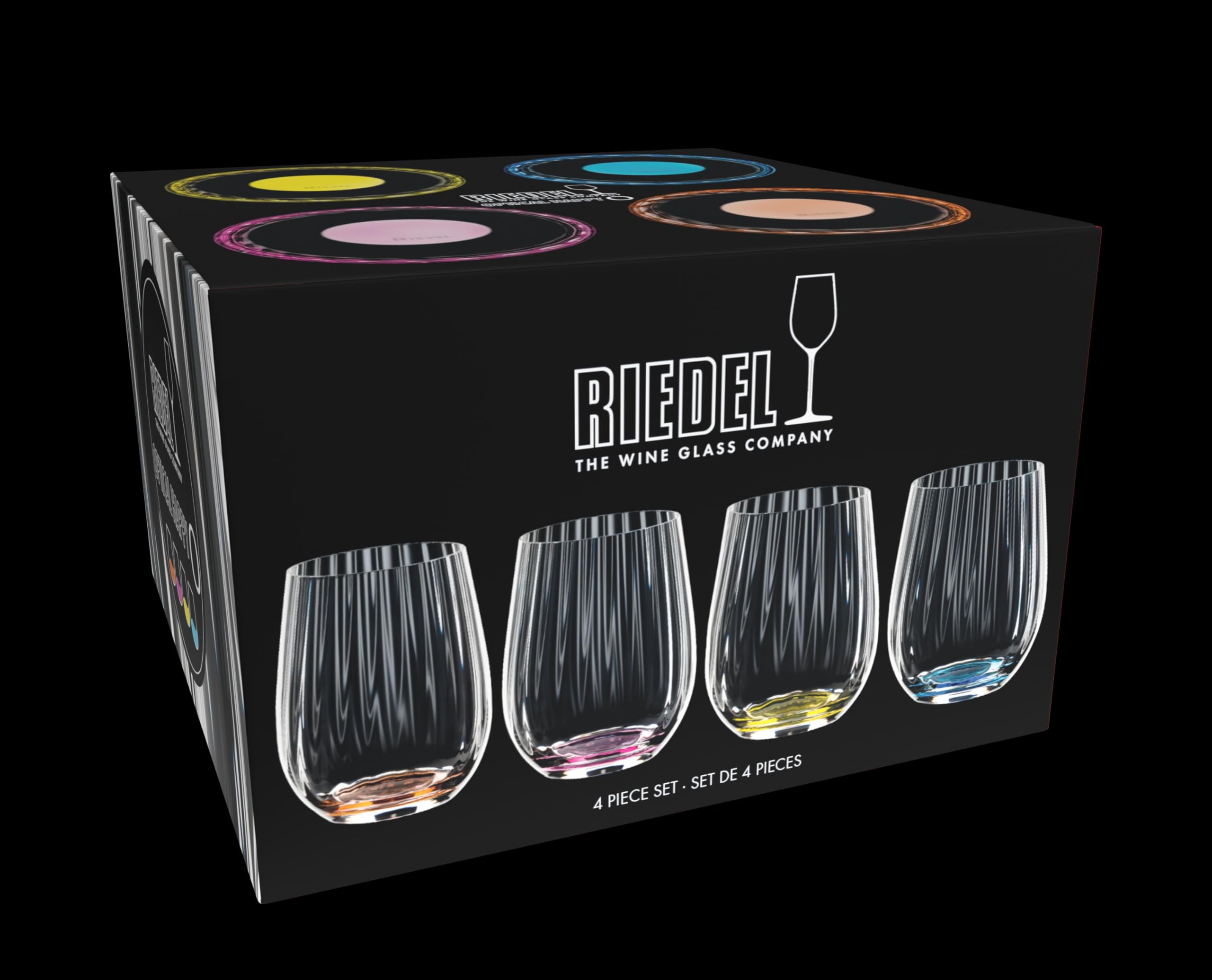 Riedel The O Wine Tumbler Optical Collection, 4 Stück