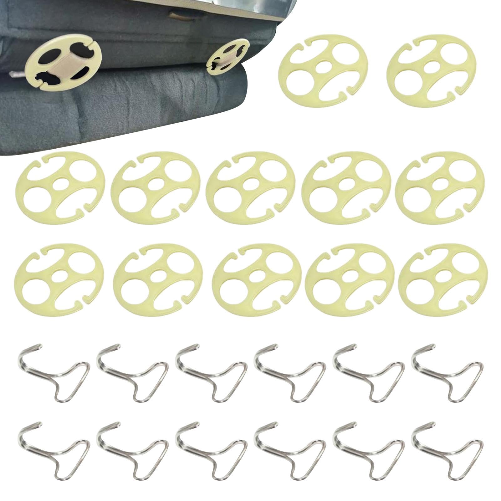 Beatifufu 50 Stück Metallhaken Autositzkissen Befestigungshaken Autositzbezug Auto Sitzpolster Befestigung Auto Sitzmantel Routine Auto Sitzpolster Beatifufu 50 Stück Metallhaken Autositzkissen Befestigungshaken Autositzbezug Auto Sitzpolster Befestigung Auto Sitzmantel Routine Auto Sitzpolster