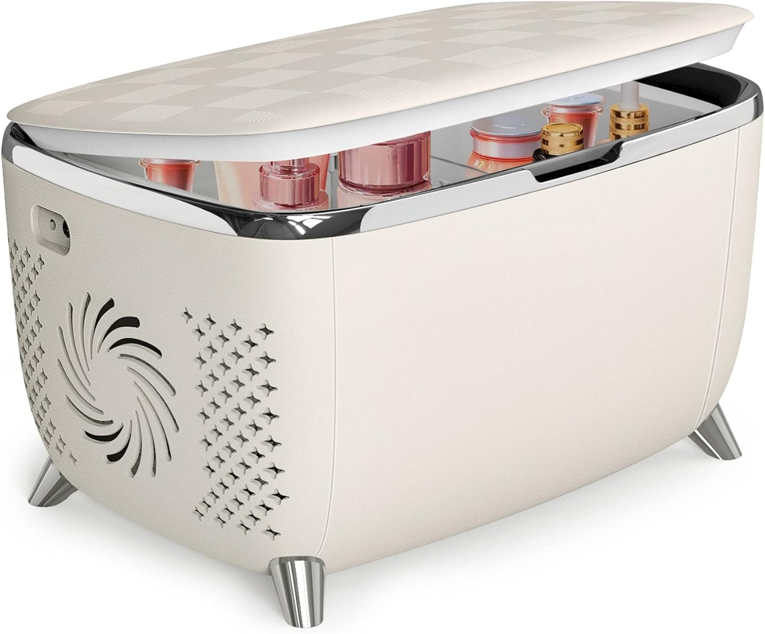 Living Enrichment Mini Fridge 6 Liters, Skincare Fridge