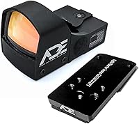 Vista 1 de Ade Advanced Optics Crusader RD3-009 - Mira refleja de punto rojo + placa de montaje óptica para Taurus PT111 G2, Millennium G2, G2C, G3 con mira