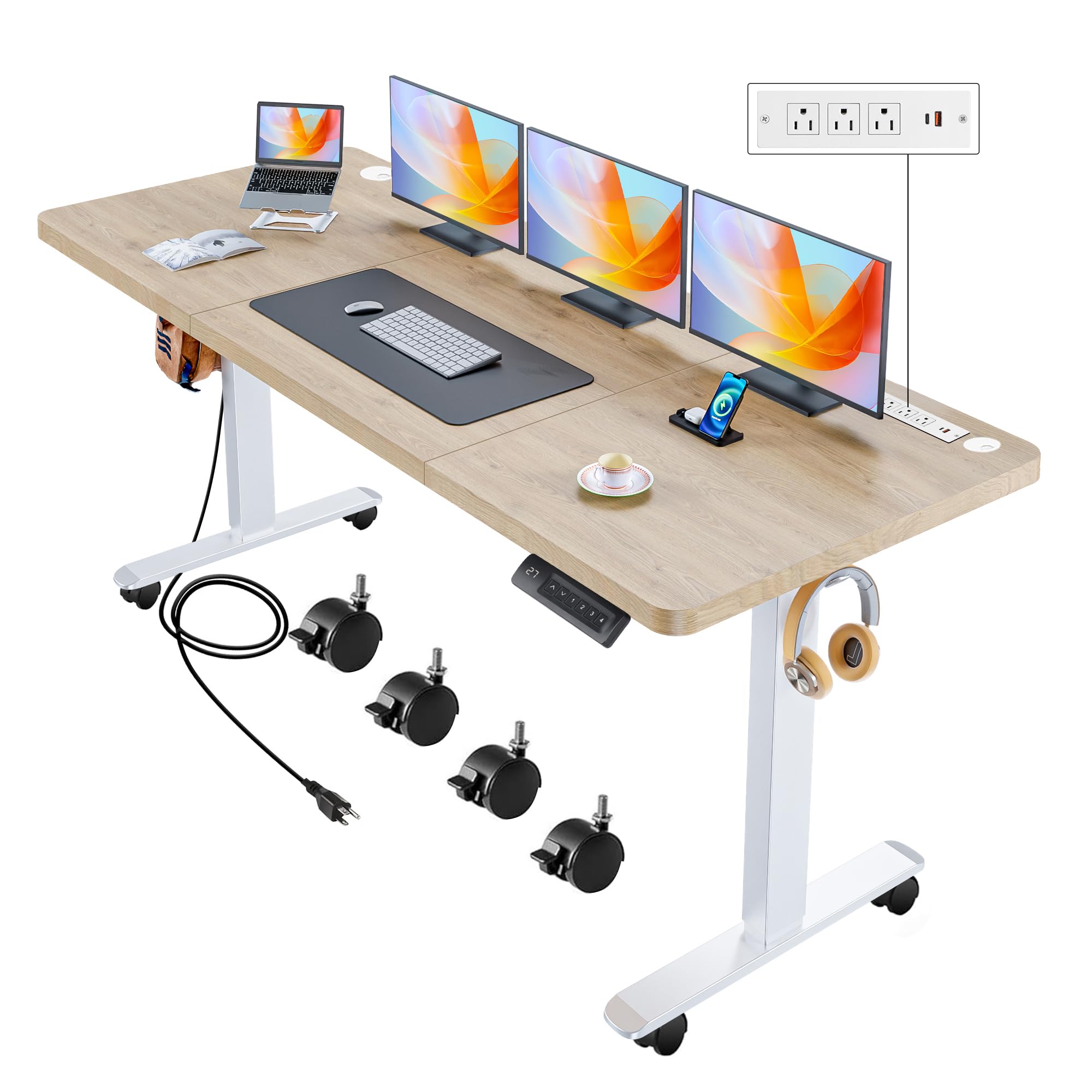 Legooin 70x27 Electric Standing Desk