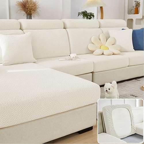 Miniatura 20 de Fundas de sofá mágicas relajantes para el hogar, fundas elásticas para sofá, fundas de sofá para sofá, fundas de sofá para perros, lavables (gris