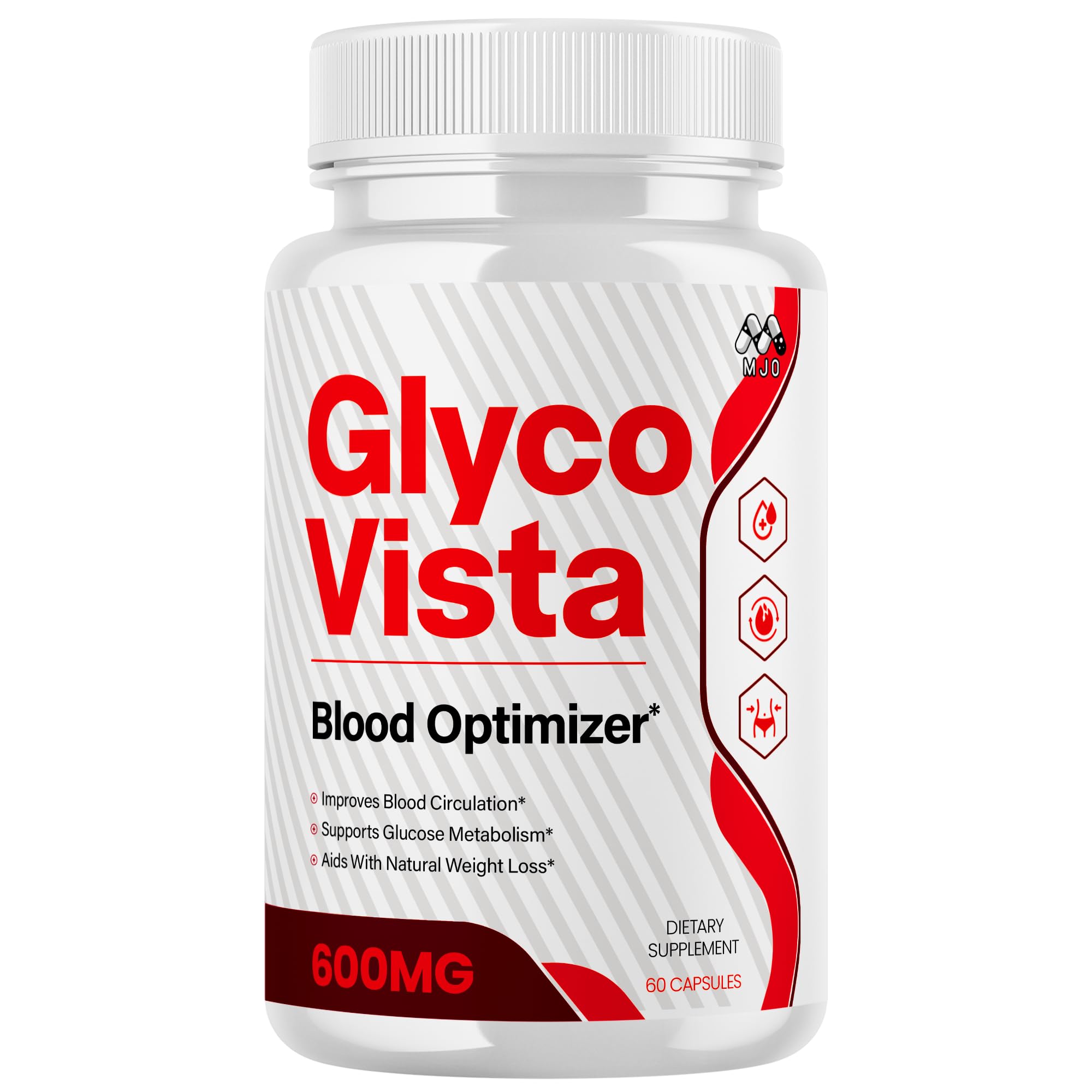 MJO Suplemento vitamínico Glyco Vista em cápsulas, 60 cápsulas