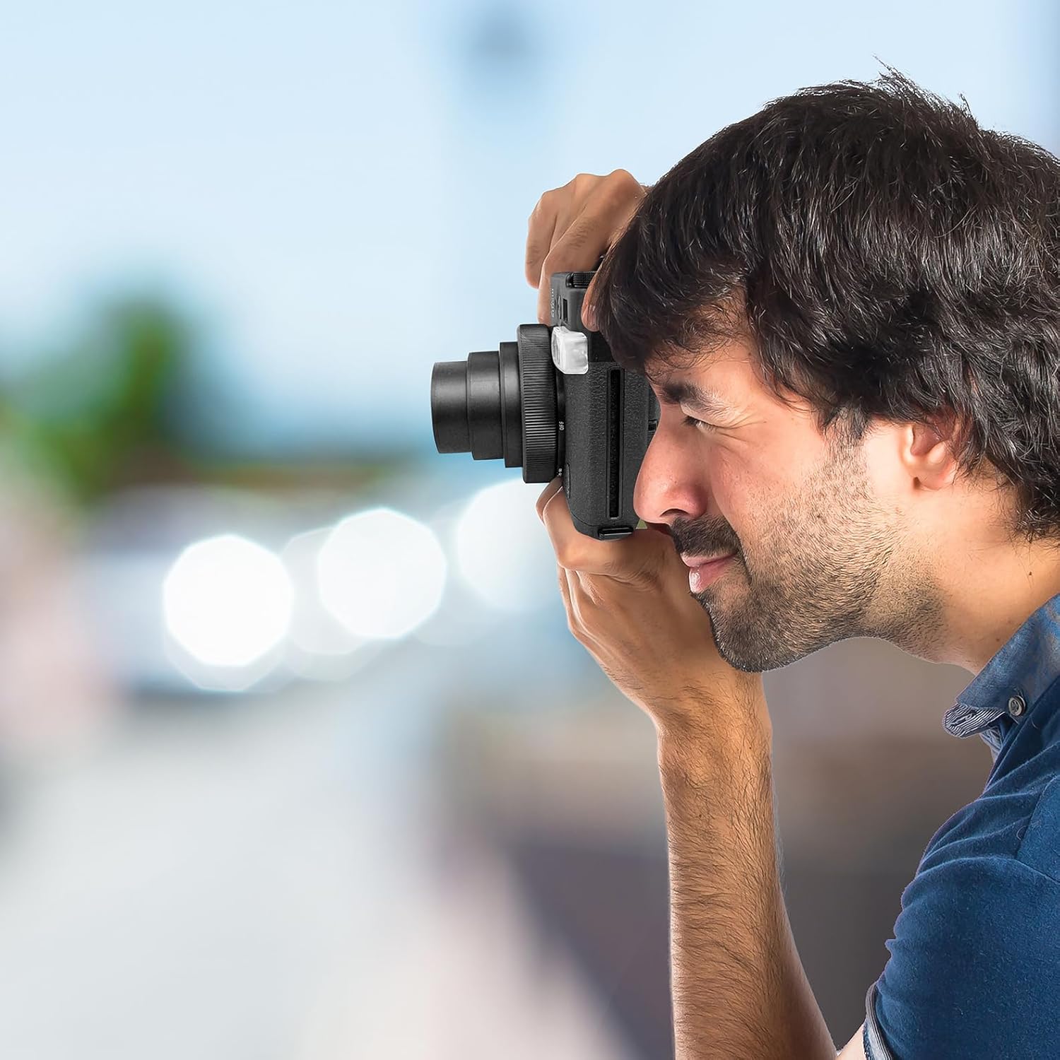 FUJIFILM Instax Mini 99 Camera, 20 Mini Films, Camera Case, Photo Album and Quality Photo Cloth