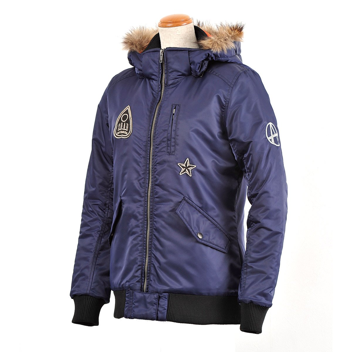 S.O.A.B　バイクジャケット　レディース　秋冬用 Amazon.co.jp: S.O.A.B バイク用レディースジャケット フーディー