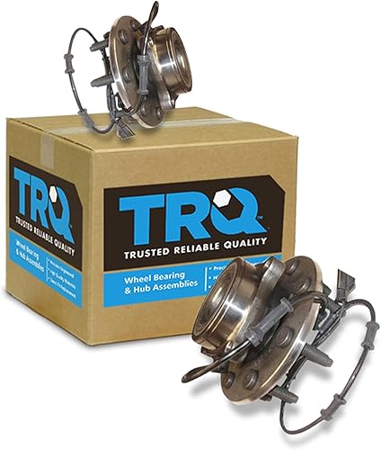 Miniatura 78 de TRQ Juego de 2 rodamientos de rueda delantera y trasera compatible con Dodge Dart 2013-2016