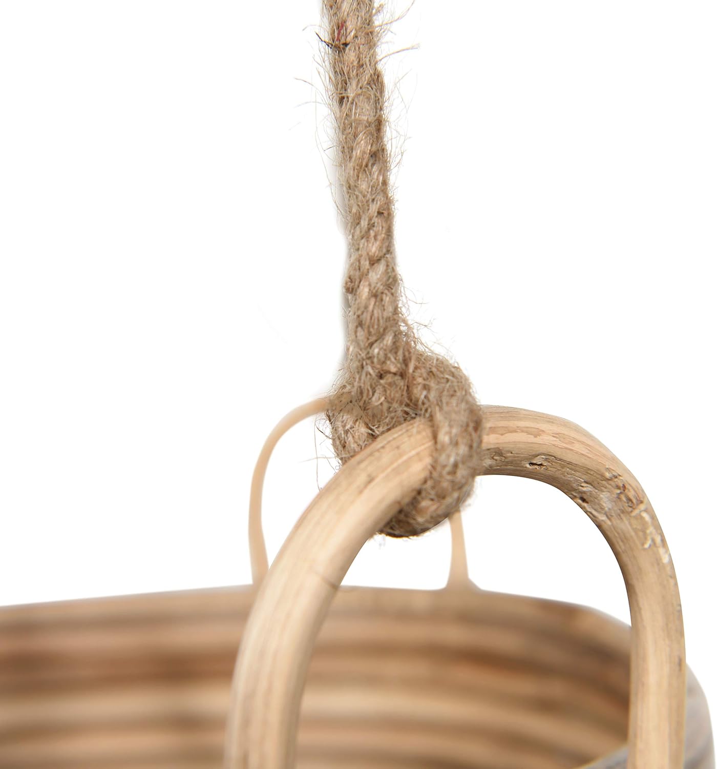 Bloomingville Natural Rattan Hanging Planter Baskets : Patio, Lawn & Garden