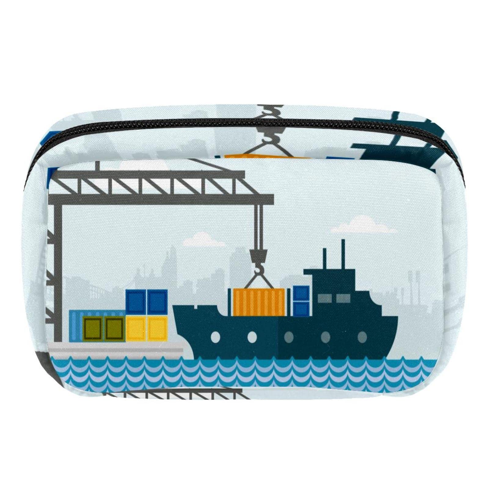 Shipping Cargo Cosmetic Zipper Pouch Makeup Bag Travel Waterproof Toiletry Bags for Women