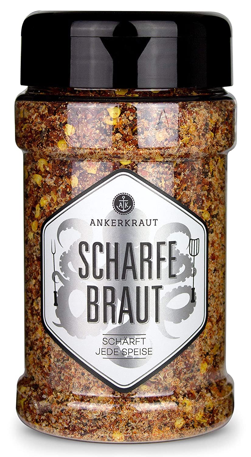 Ankerkraut Scharfe Braut, scharfe Gewürzmischung, 165g im Streuer