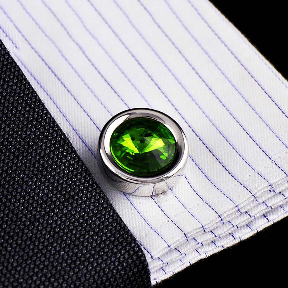 Gemelos Para Hombres Con Diseño De Avión - Plata, Elegantes, Ideales Para Camisas Formales Y Ocasiones Especiales