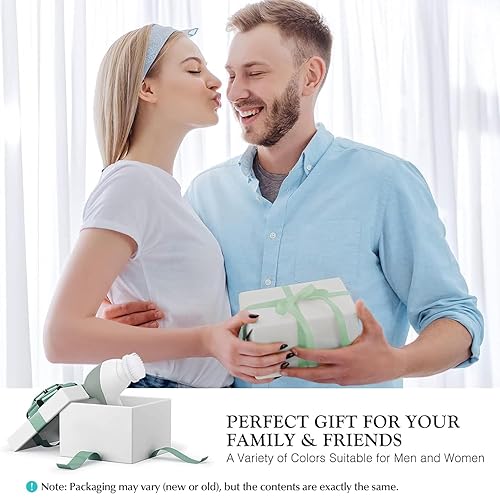 Miniatura 9 de Cepillo de limpieza facial Dispositivo limpiador eléctrico exfoliante giratorio, impermeable con limpieza profunda y exfoliación giratoria máquina