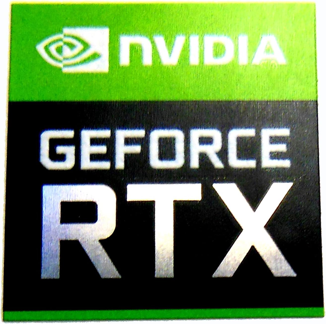 VATH Sticker Compatible with NVIDIA Geforce RTX 18 x 18mm / 11/16" x 11/16" [1057]