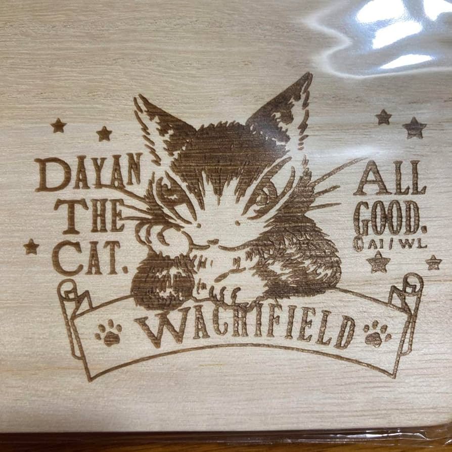 Amazon.co.jp: ダヤン ウッドボード わちふぃーるど