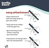 Vista 3 de Huxley & Kent Pajarita para mascotas Caramelo espeluznante (pequeño) Accesorio para el collar de corbata de lazo de Halloween Divertidas