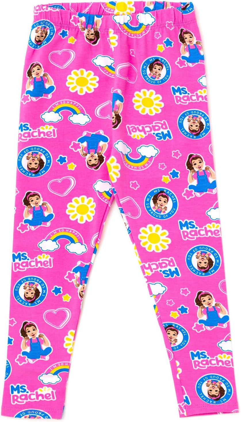 Ms. Rachel T-Shirt and Leggings Outfit Set Infant to Toddler Sizes (12 Months - 5T) - Image 5