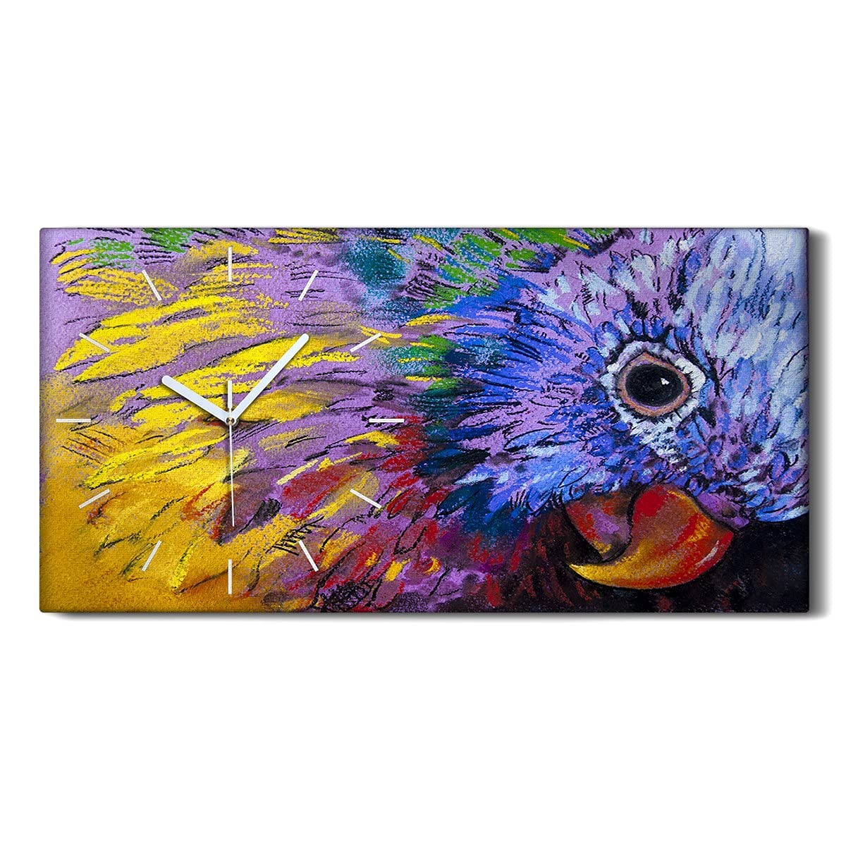 Horloge Silencieuse Ne Pas Tic Tac Décoration Salon 60x30