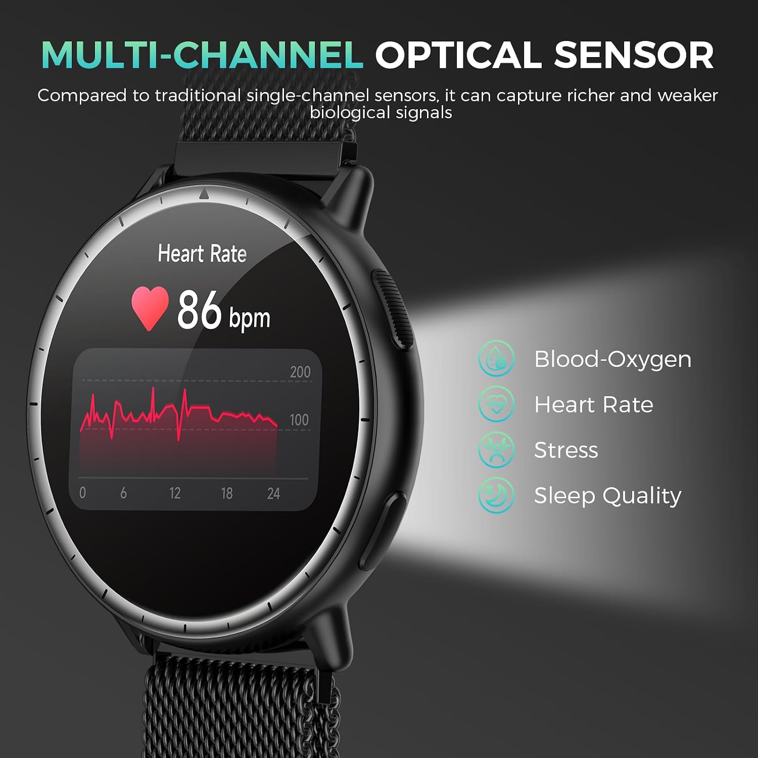 GPS Smart Watch for Men Women, 1.32" AMOLED Built-in GPS Fitness Tracker with Bluetooth Calls, 5ATM Waterproof, 110+ Sports Modes, 24/7 Heart Rate/SpO2/Sleep Monitor, Barometer, for Android & iOS 8 71t5altXHQL. AC SL1500