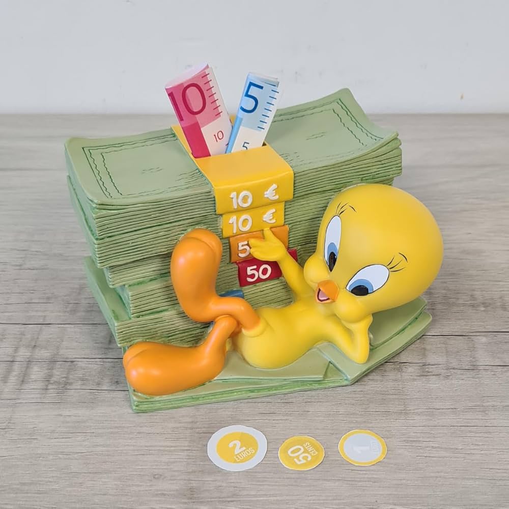 未使用 E.T. Tweety - Artificial Sources Looney Tunes Tweety Bird Plush Toy Large 14 inch tall New
