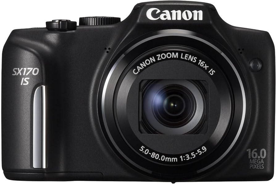 Canon PowerShot SX170 is Digitalkamera (16 MP, 16-Fach Opt