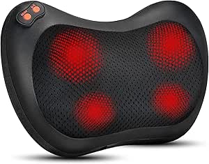 Shiatsu Back Massager Neck Massage Pillow with Heat