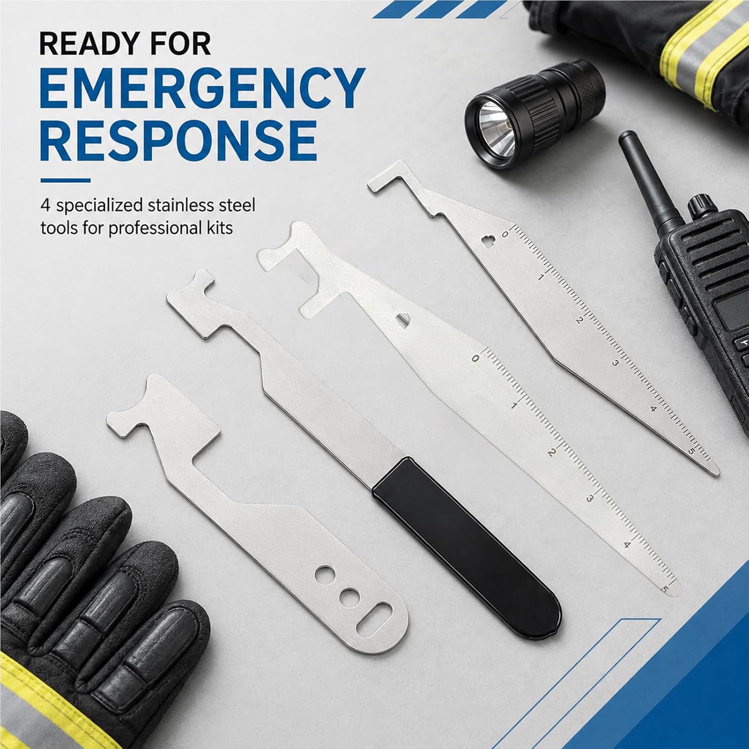 4Pcs Firefighter Tools For First Responders Firefighters