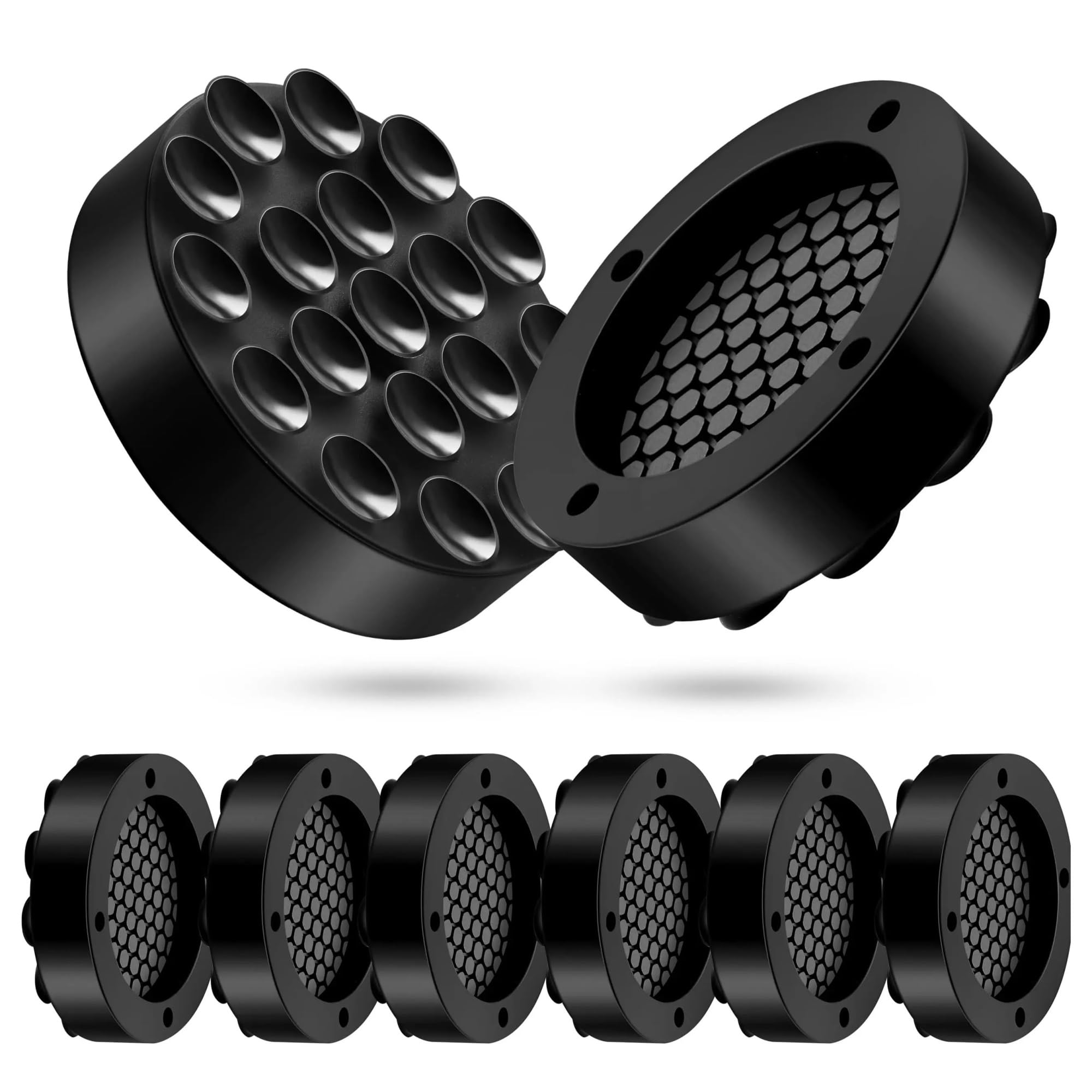 Pies antivibración de 4/8 piezas, almohadillas de ventosa for lavadora/secadora | 8PCS