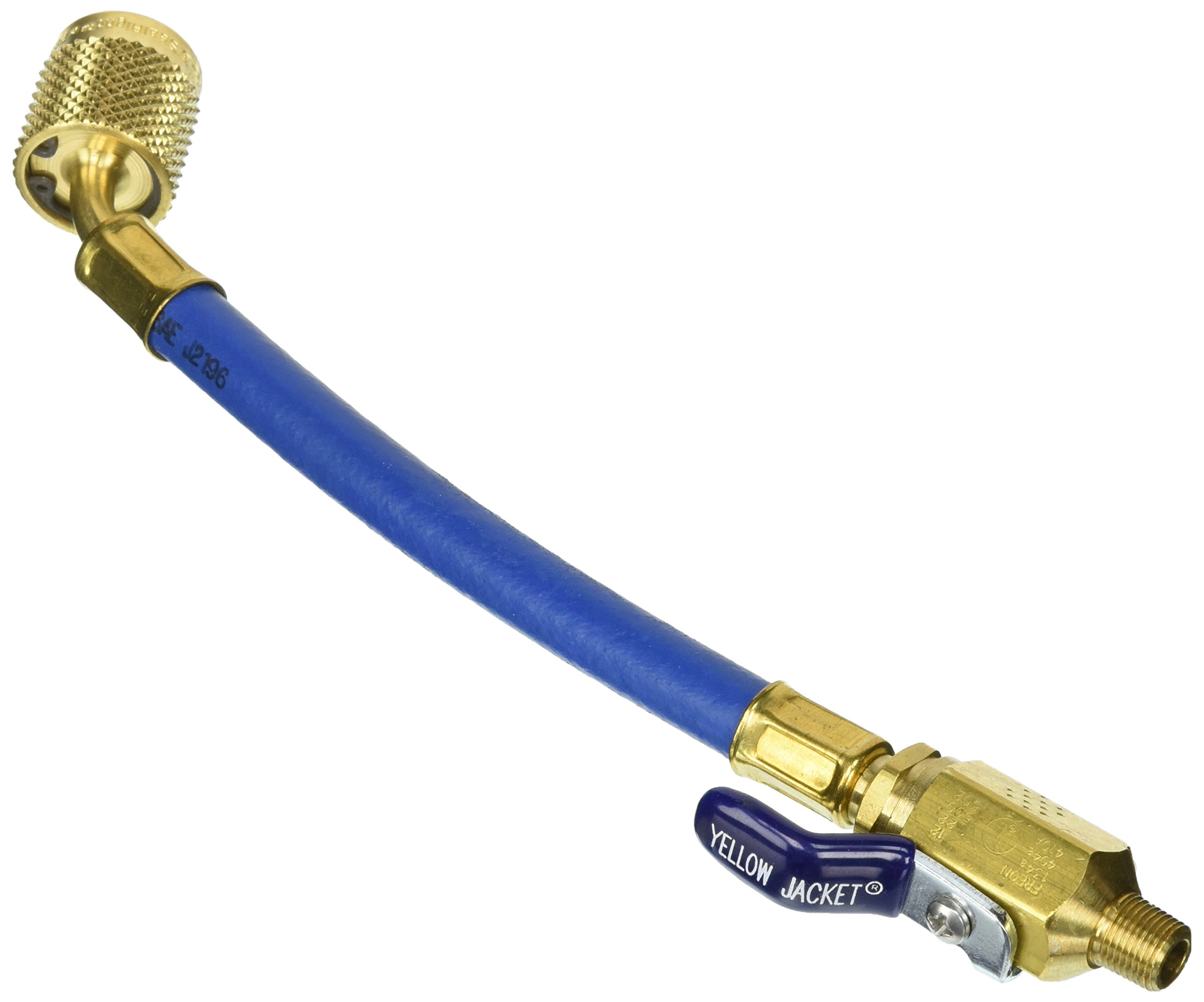 Yellow Jacket 69723 1/4" BV Replacement Injector Hose, Blue