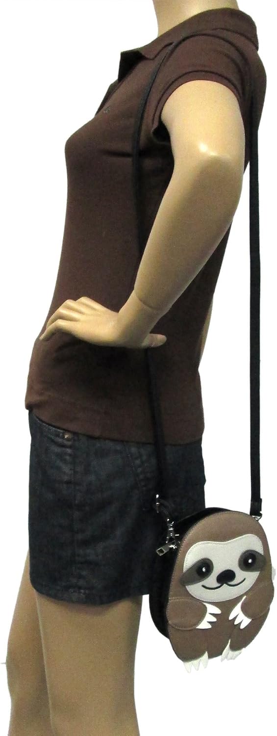 Baby Sloth Shoulder Crossbody Bag