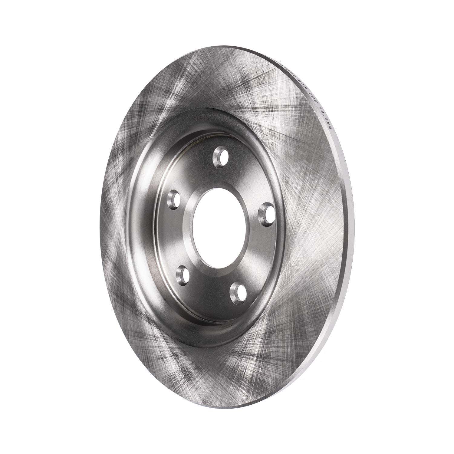 A-Premium Rear Solid Disc Brake Rotors For Honda Civic & Acura Models - 10.24 Inch 260mm Set