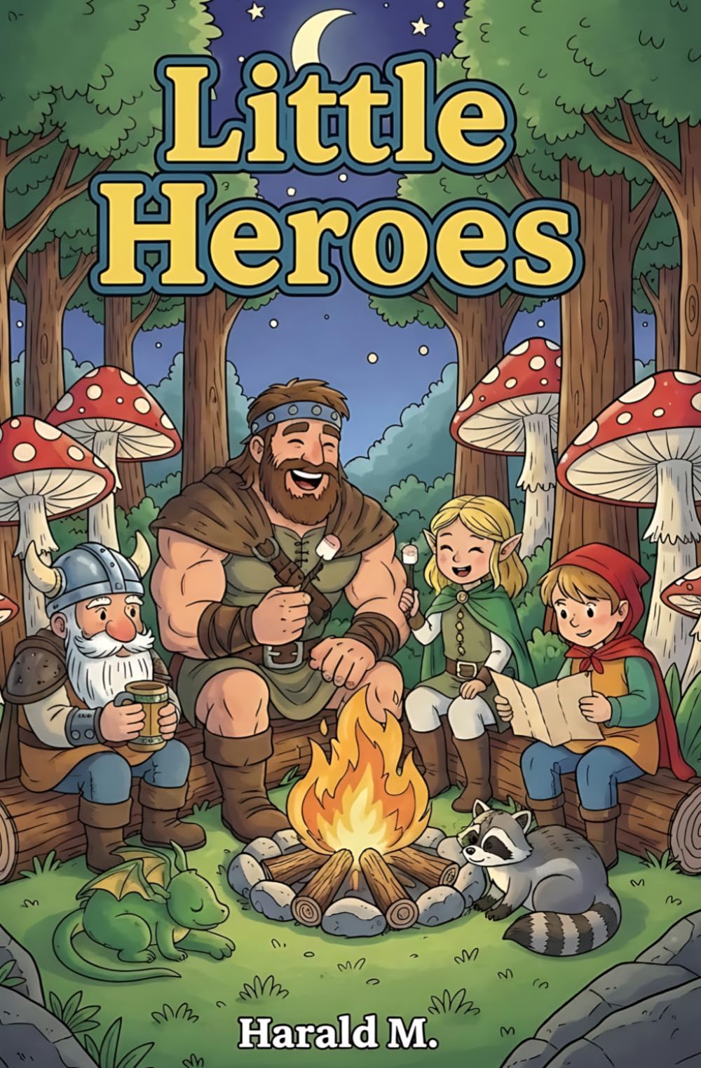 Little Heroes: Fantasy Coloring Book
