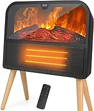 GuKKK 2000 W PTC Ceramic Electric Heater, 12 H Timer, Adjustable Thermostat, 3 Modes, Overheating/Overheating Protection for Living Room, Bedroom