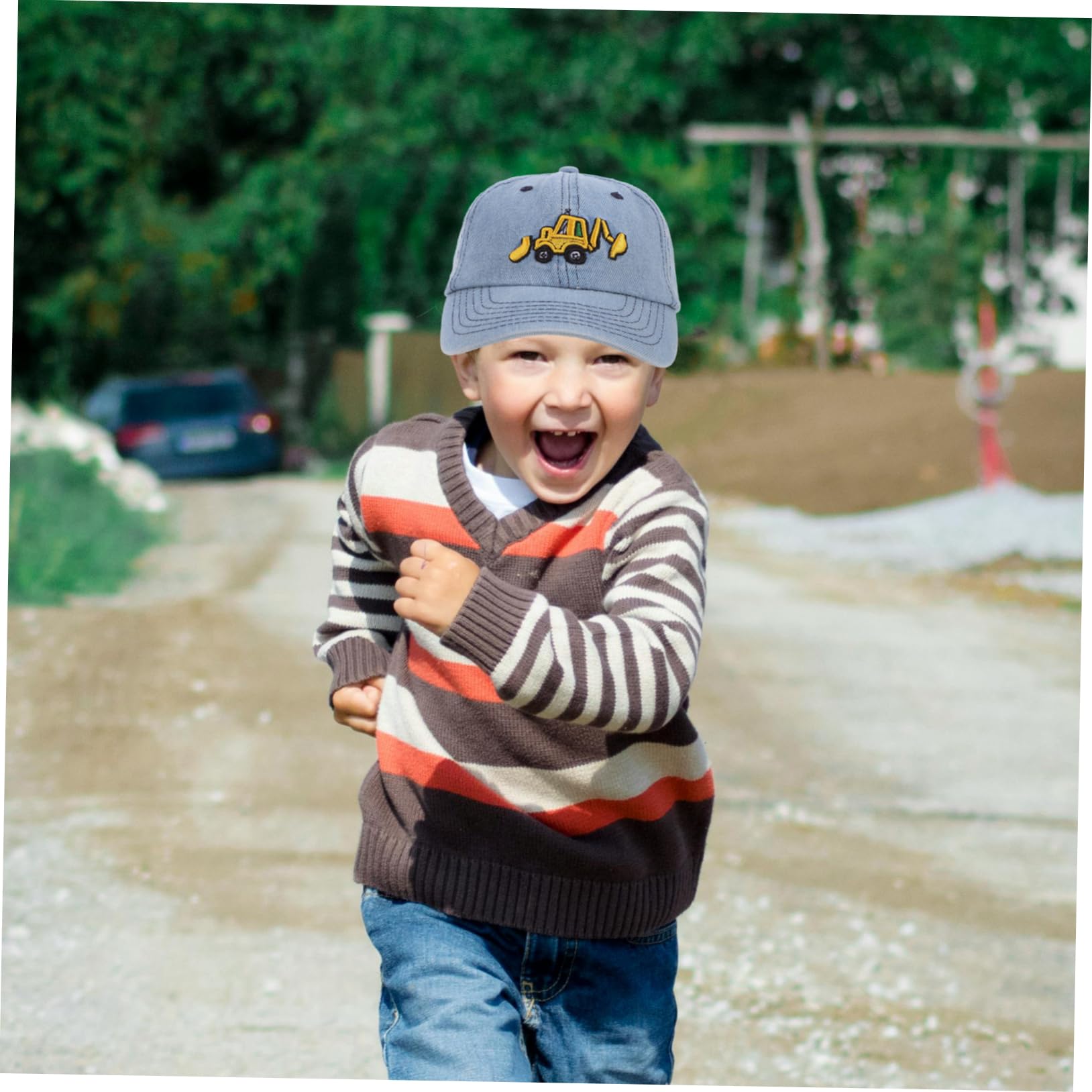 Berretto con Visiera per Bambini Cappello per Il Tempo Libero dei Cartoni Animati Cappello da Baseball Berretto da Sole a Coda di Cavallo Cappello Sportivo per Bambini Cotone