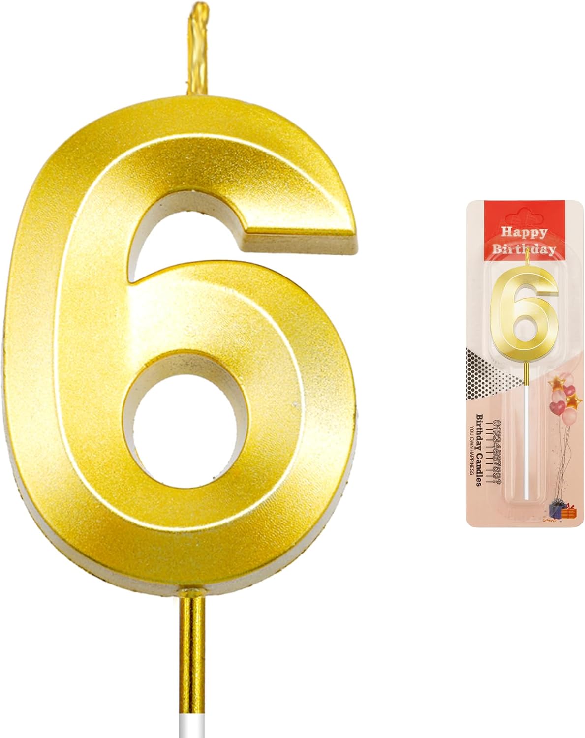 Birthday Candles Numbers, Gold Birthday Candles, Birthday