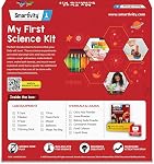 Smartivity My First Trousse d'expérimentation scientifique pour les enfants 6, 7, 8, 9, 10, 11, 12 Années 50+ Expériences I Noël, Cadeau d'anniversaire I Projets scientifiques pour les garçons & Les filles, STEM Jouets pour 6 à 12 Années